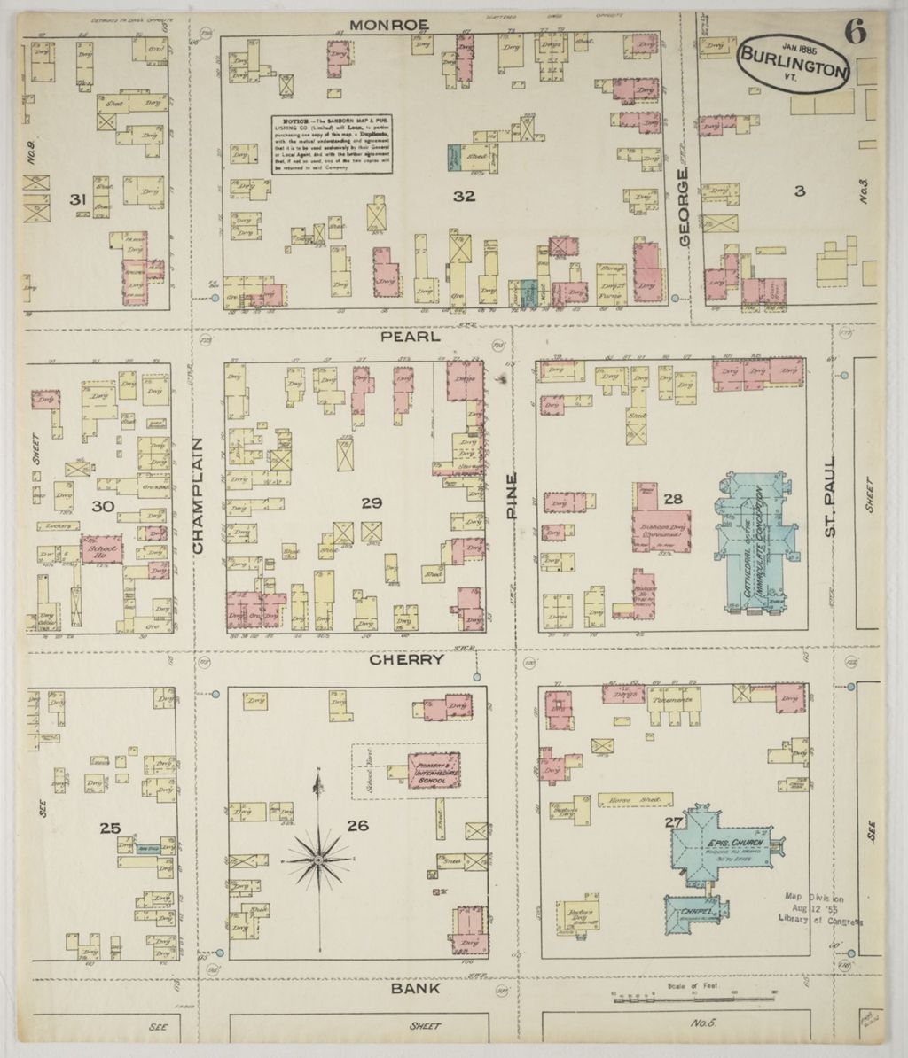 Miniature of Burlington 1885, sheet 06