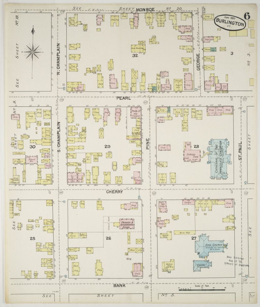 Miniature of Burlington 1889, sheet 06