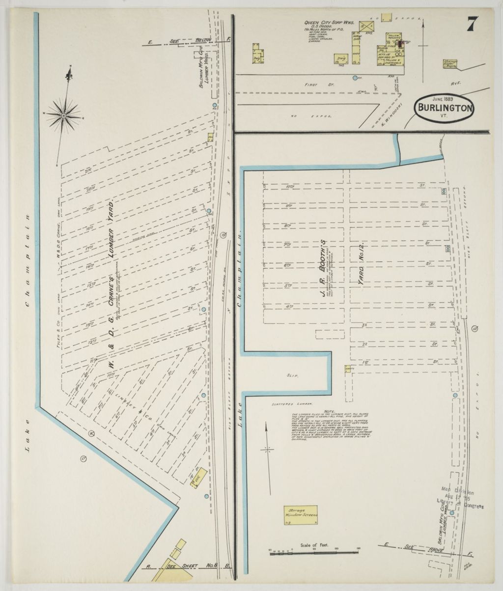 Miniature of Burlington 1889, sheet 07