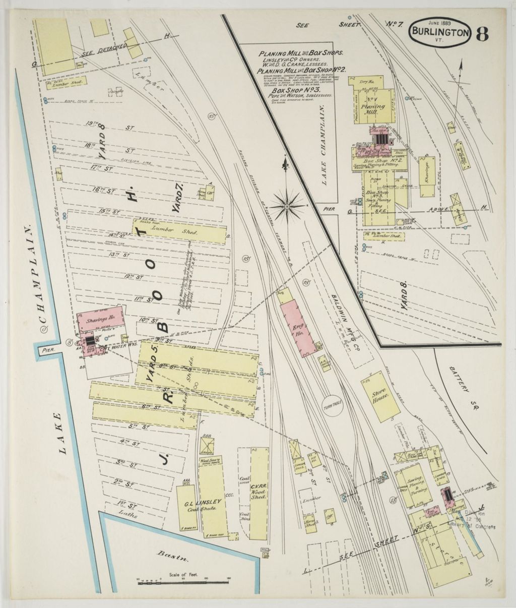 Miniature of Burlington 1889, sheet 08