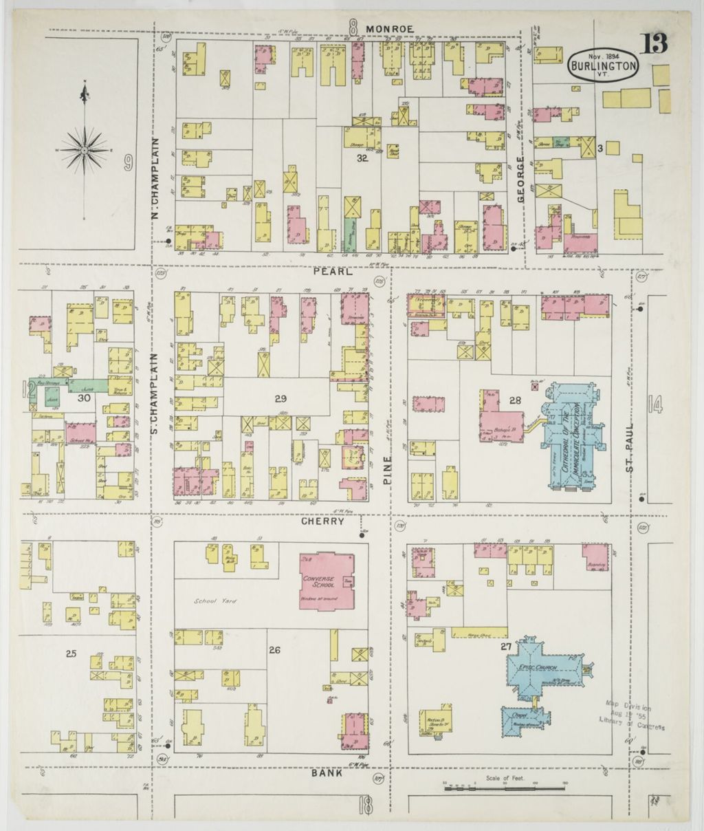 Miniature of Burlington 1894, sheet 13