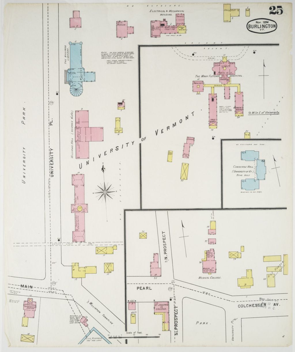 Miniature of Burlington 1894, sheet 25