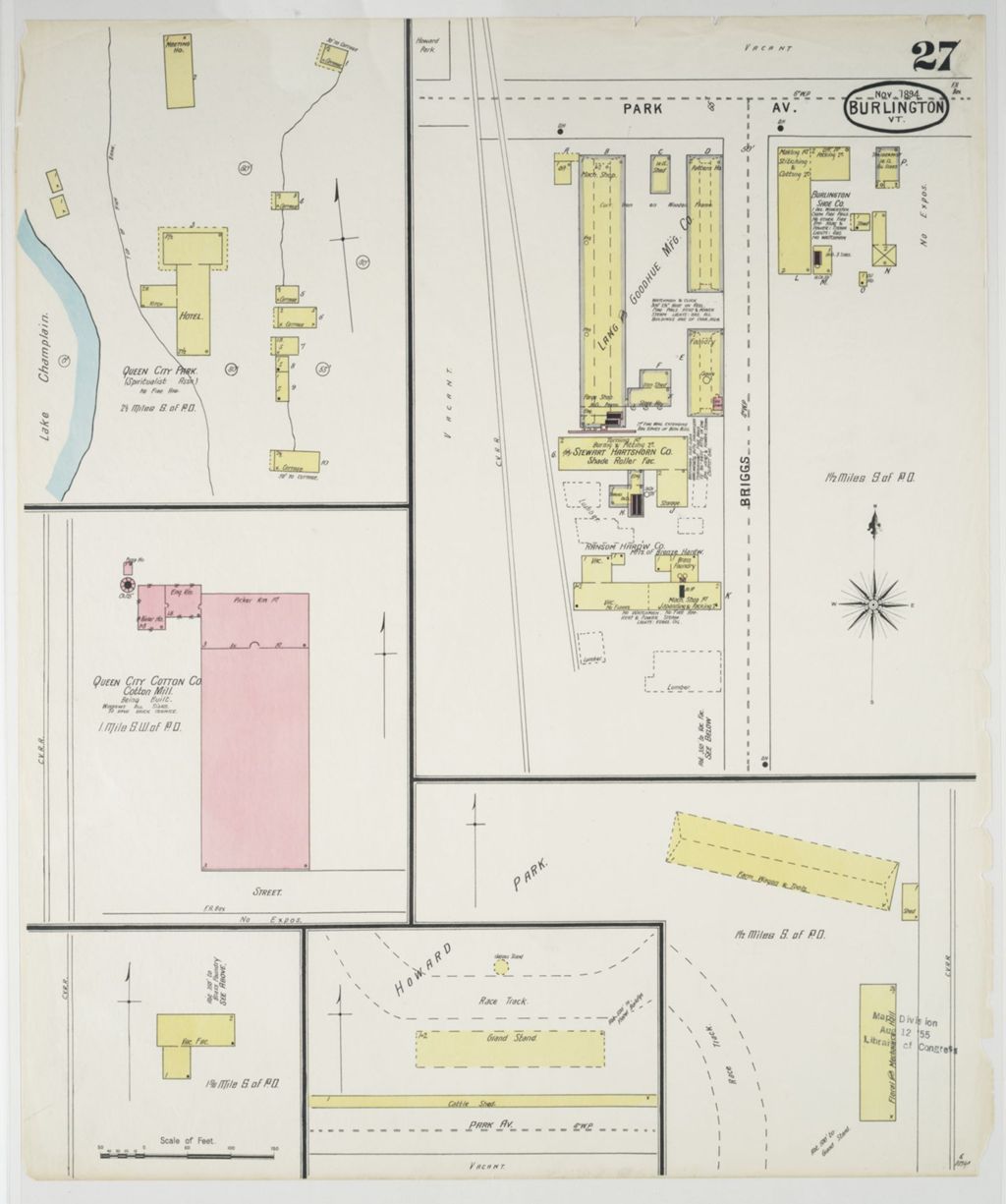 Miniature of Burlington 1894, sheet 27