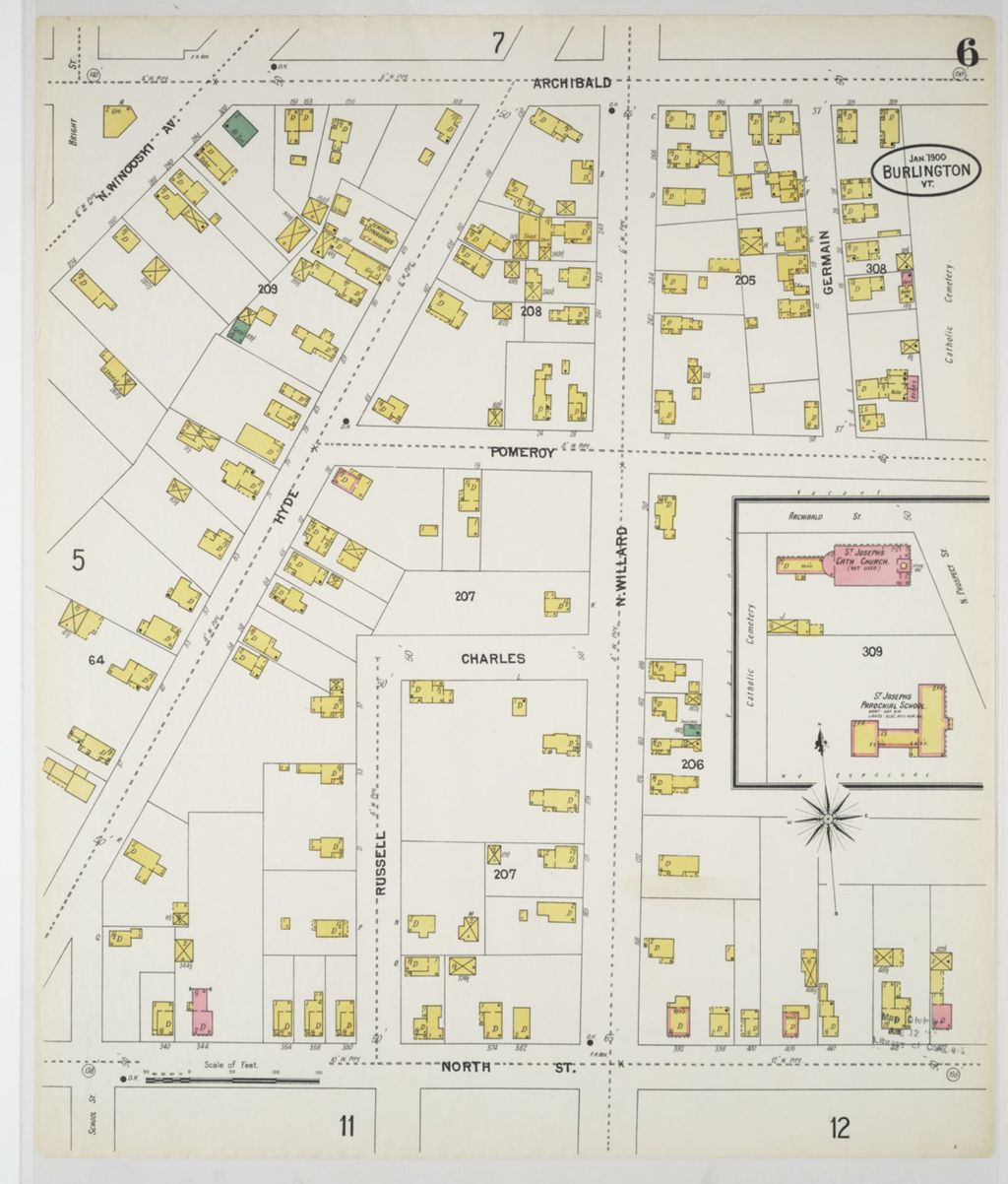 Miniature of Burlington 1900, sheet 06