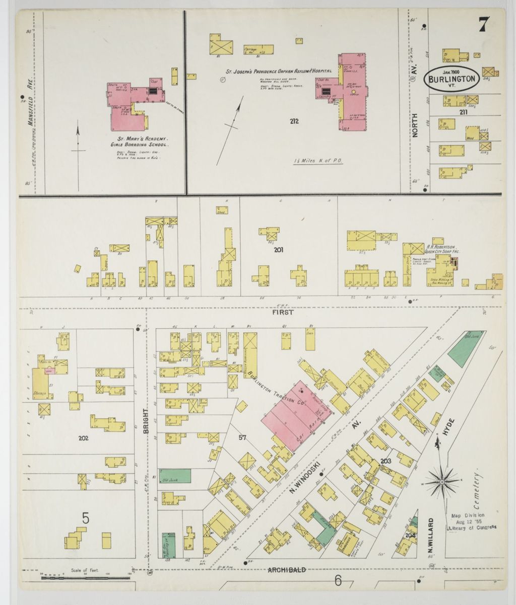 Miniature of Burlington 1900, sheet 07