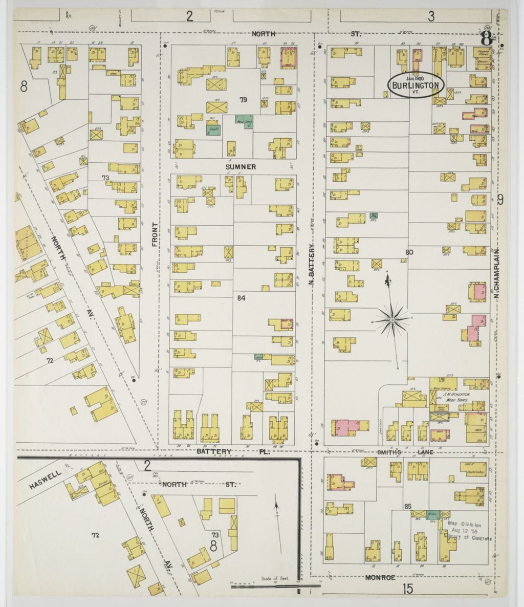 Miniature of Burlington 1900, sheet 08