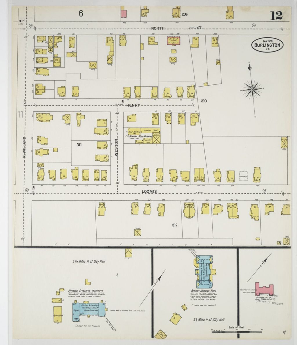 Miniature of Burlington 1900, sheet 12