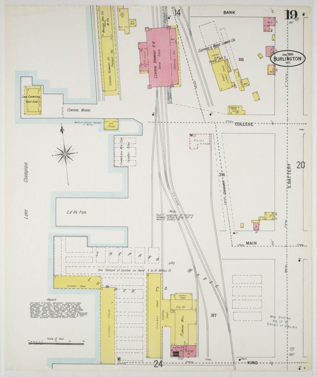 Miniature of Burlington 1900, sheet 19