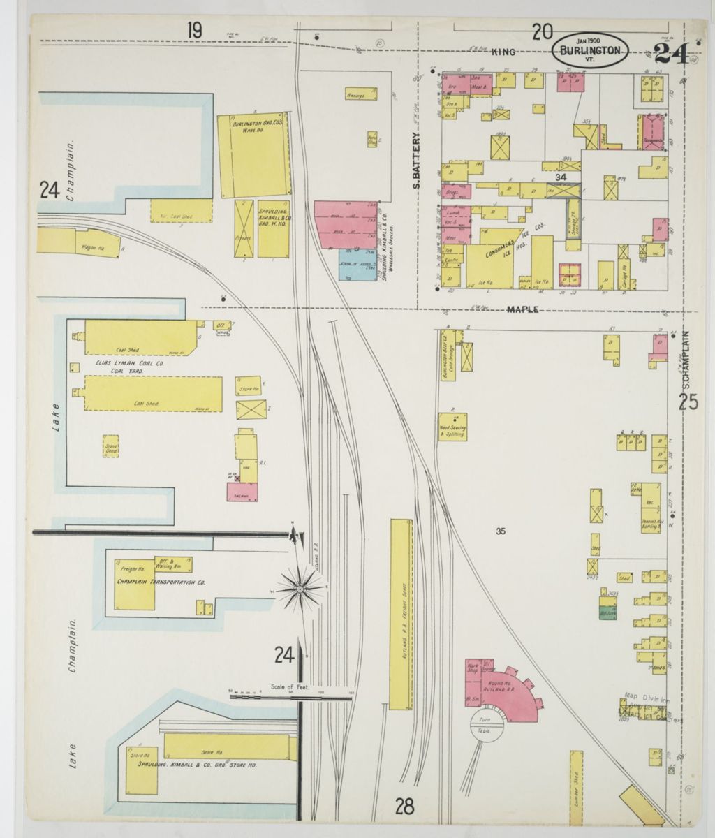 Miniature of Burlington 1900, sheet 24