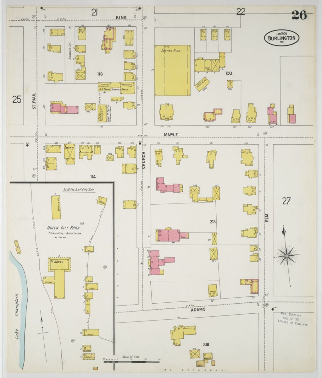 Miniature of Burlington 1900, sheet 26