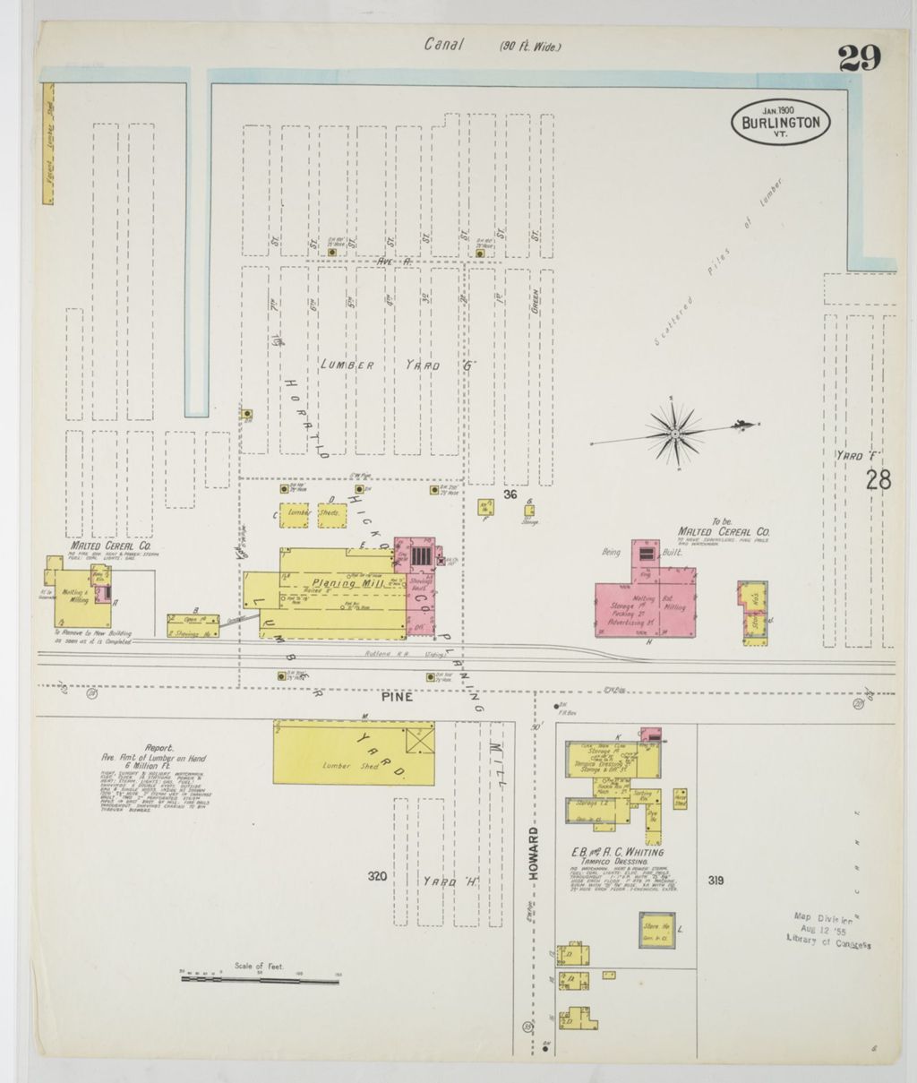 Miniature of Burlington 1900, sheet 29