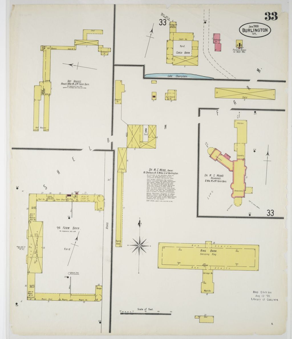 Miniature of Burlington 1900, sheet 33