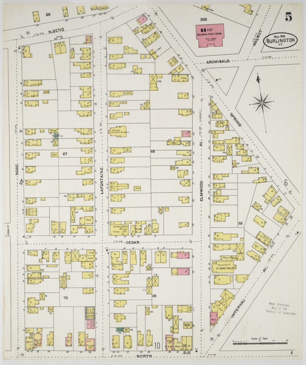 Miniature of Burlington 1906, sheet 05