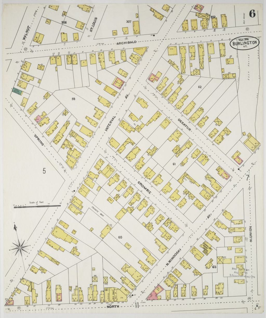 Miniature of Burlington 1906, sheet 06