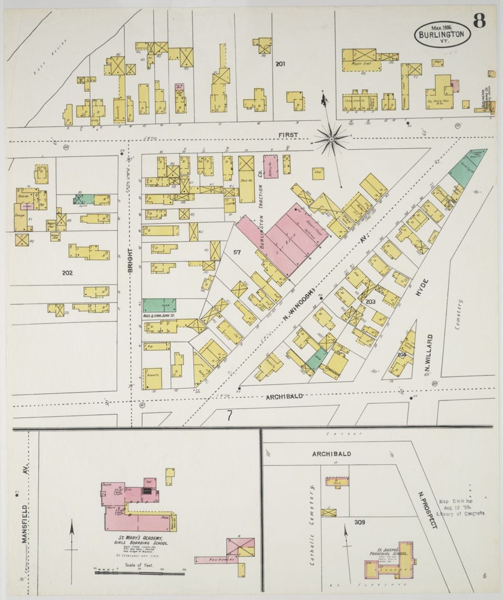 Miniature of Burlington 1906, sheet 08