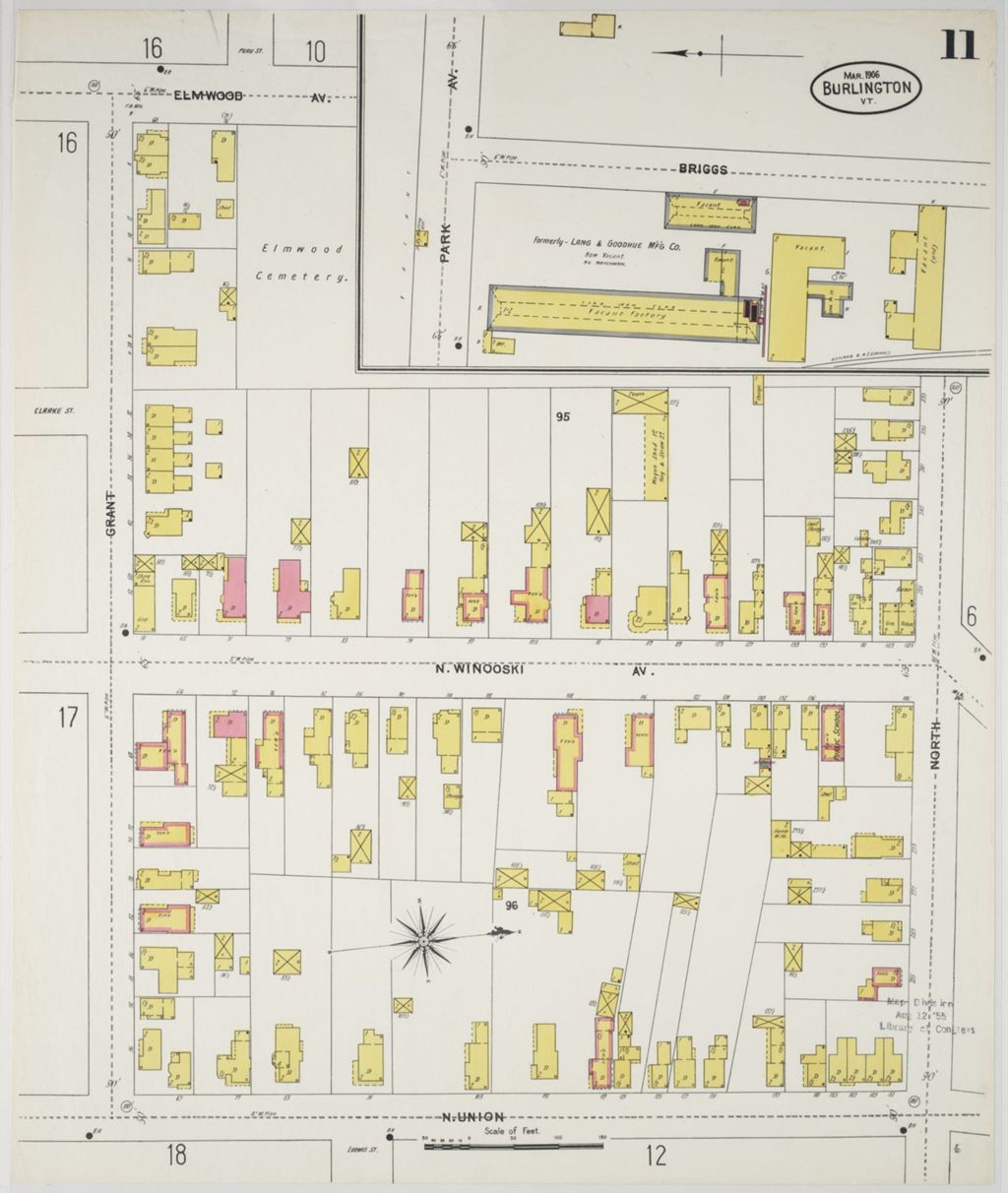 Miniature of Burlington 1906, sheet 11