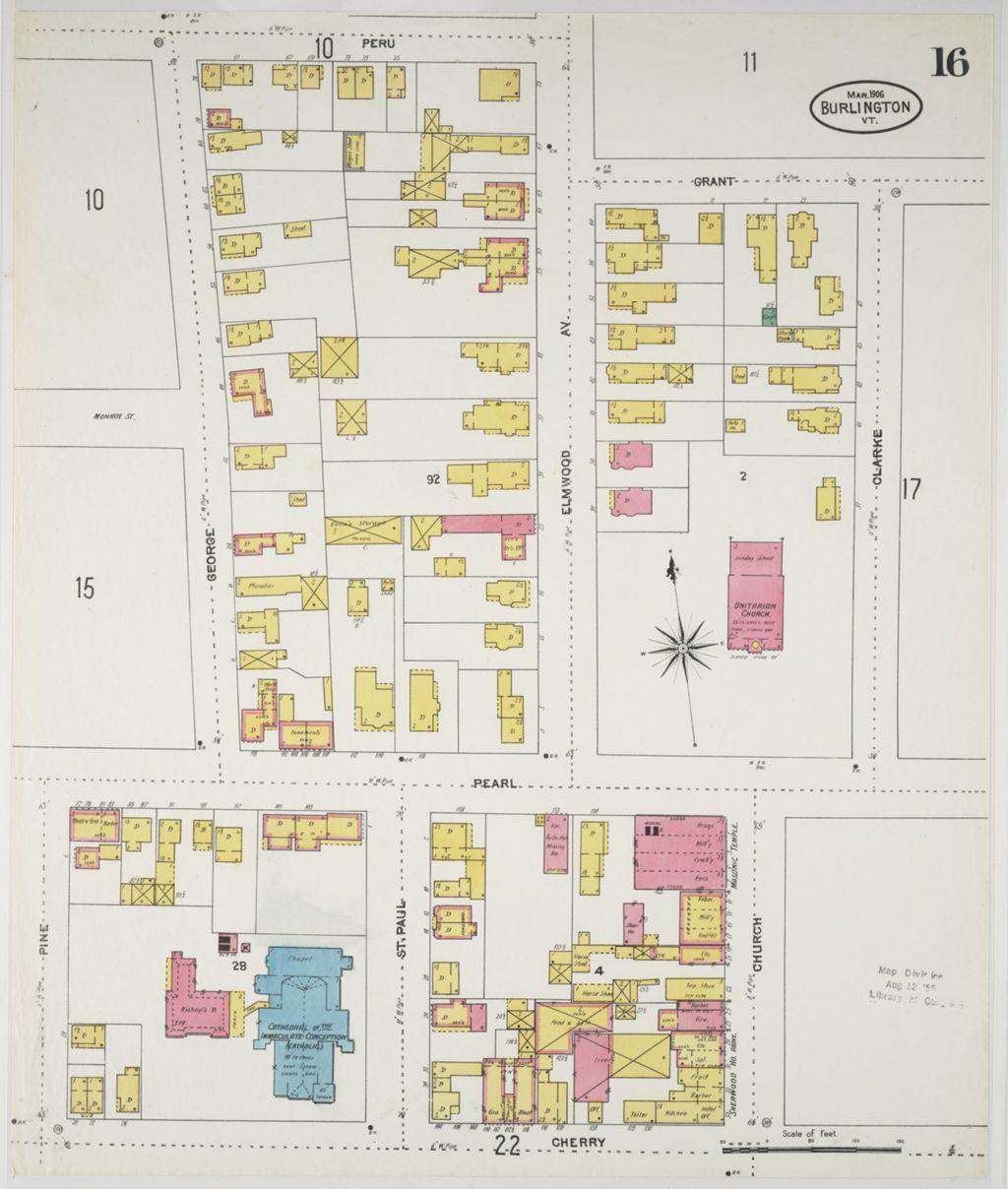 Miniature of Burlington 1906, sheet 16